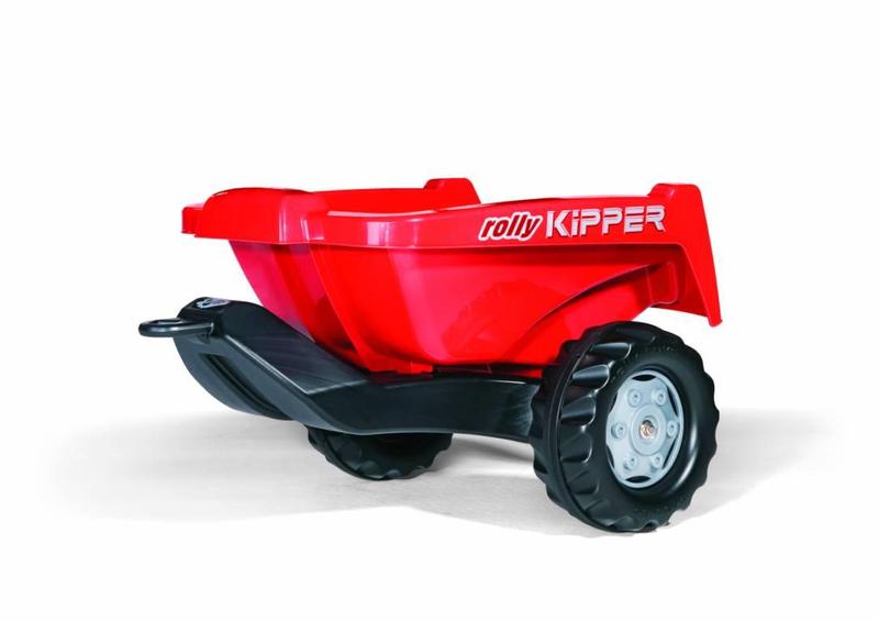 Vlečka za traktor KIPPER malá červená ROLLY TOYS 