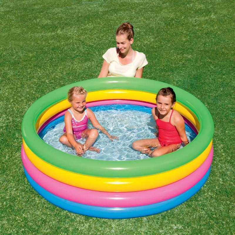 Nafukovací bazének barevný, průměr 1,57m, výška 46cm
