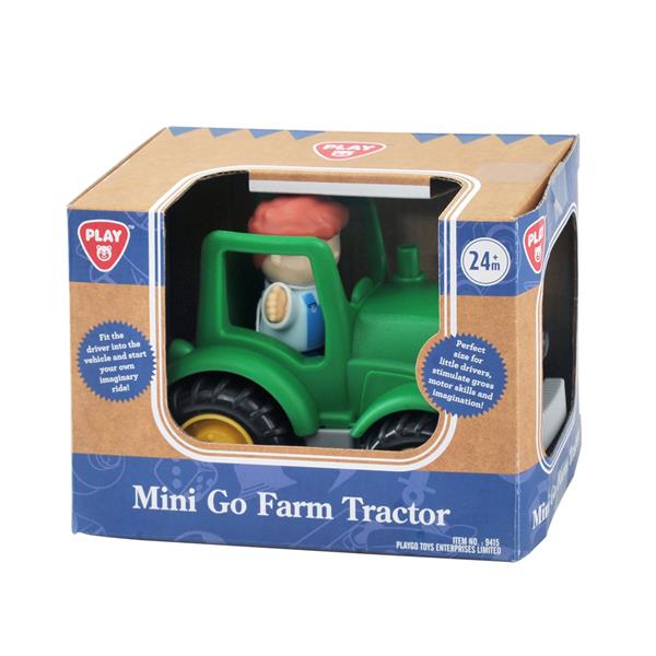 Baby traktor s farmářem 16 cm 