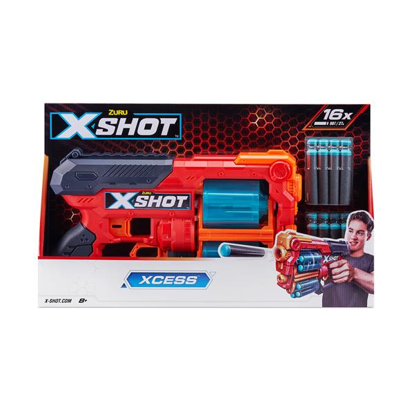 Softdartová pistole X-SHOT EXCEL Xcess TK,  dosah do 27 m