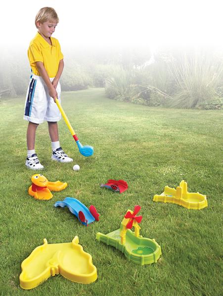 Dětský golfový set -  Zahradní GOLF 11 dílů  Akce pouze do vyprodání zásob!