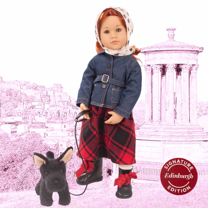 Götz Edda Edinburgh panenka HAPPY KIDZ 50 cm  - limitovaná edice 