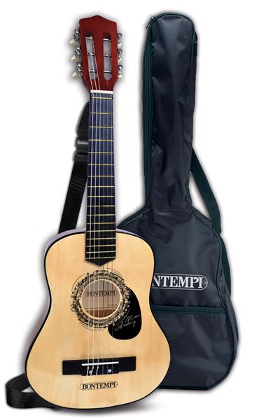 BONTEMPI Klasická dřevěná kytara se 6 strunami