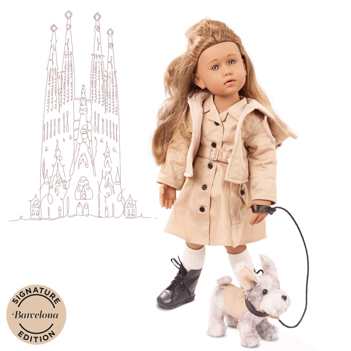 Götz Blanka Barcelona panenka HAPPY KIDZ 50 cm  - limitovaná edice na objednávku SKLADEM od konce října
