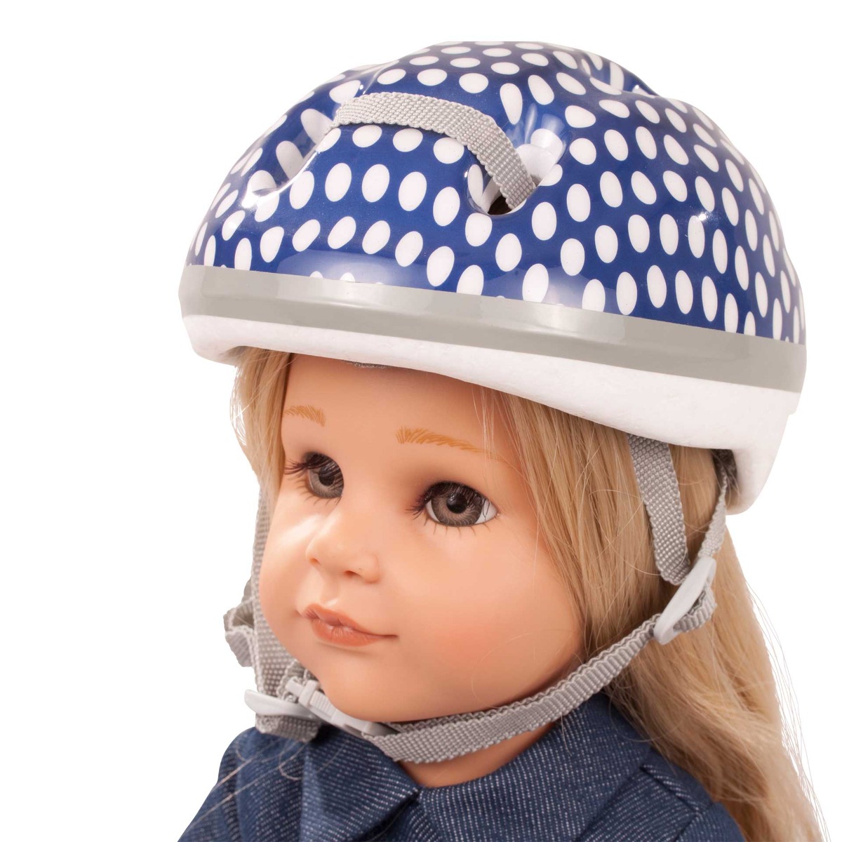 Götz cyklo helma modrá Beauty na panenky 42-50 cm 
