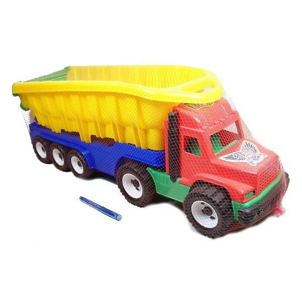 Auto Super Truck návěs sklápěč plast 75cm 12m+ Wader 36400