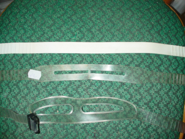 náhradní silikon k brýlím 