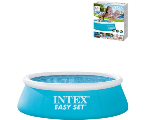 INTEX Bazén Easy Set Pool kruhový 183x51cm samostavěcí rodinný