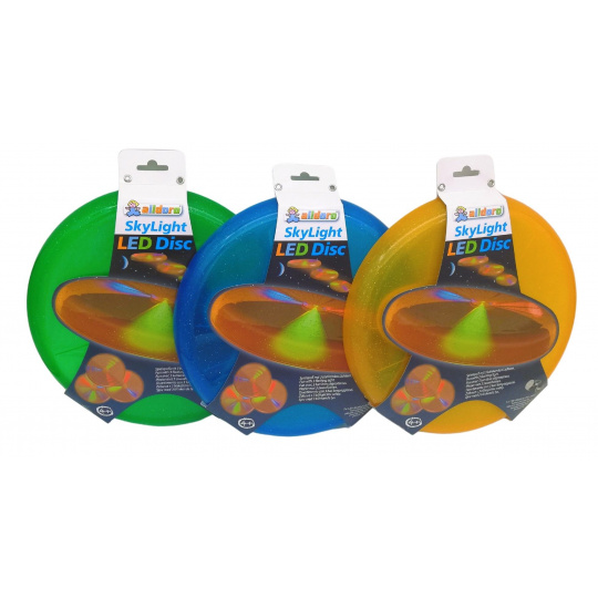 Létající talíř frisbee Alldoro Disk s led diodami