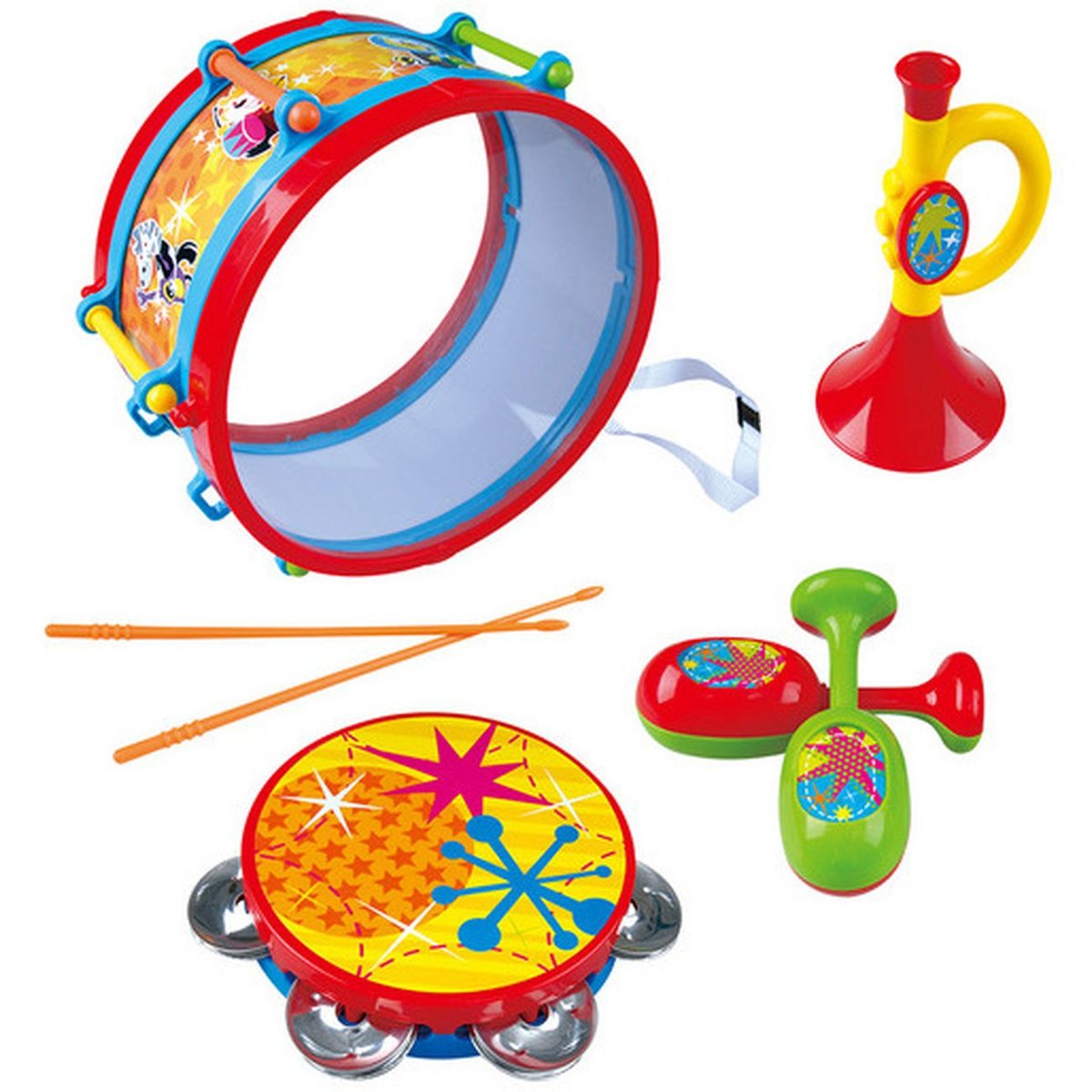 Hudební nástroje set KIDS METAL PARTY DRUM Playgo Toys Akce pouze do vyprodání zásob!