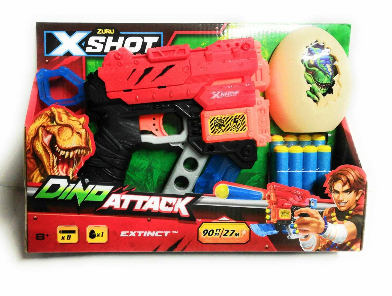 Pistole Zuru  X-Shot Dino Attack 4870 Akce pouze do vyprodání zásob!
